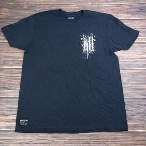 Howitzer Patriot NEW Mens Large Navy Blue Graphic Tee T Shirt USA Military